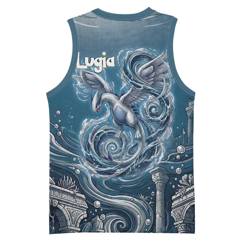 Lugia Legendary Basketball Jersey Lugia in the Lost Underwater Temple