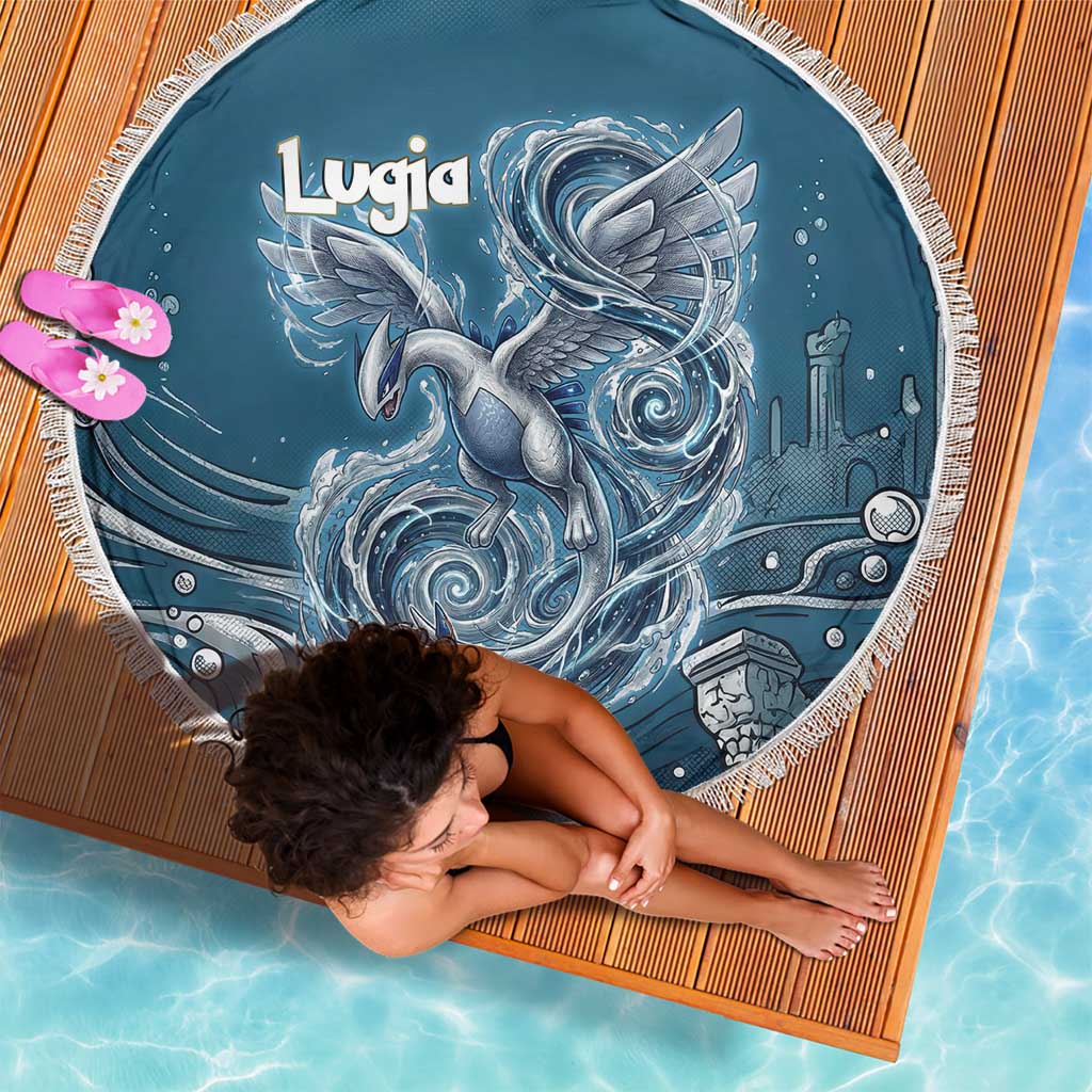 Lugia Legendary Beach Blanket Lugia in the Lost Underwater Temple