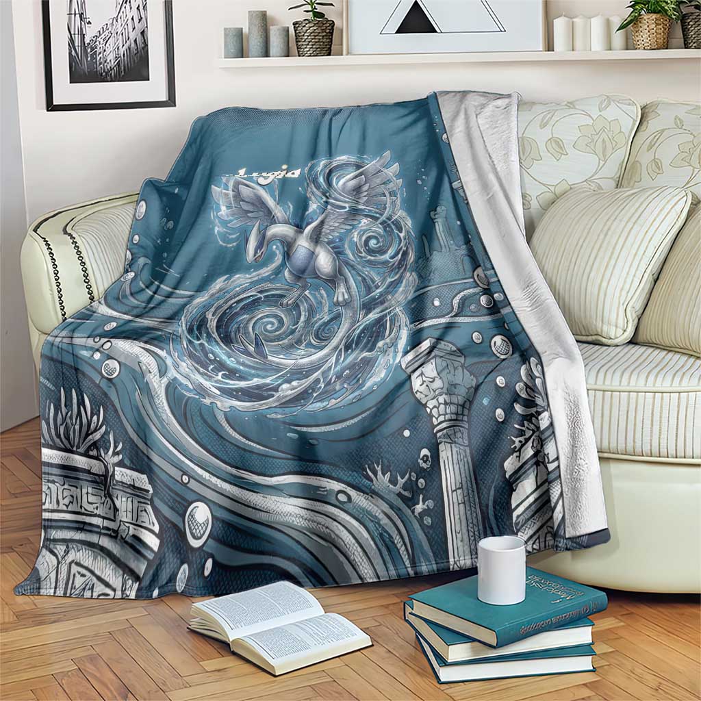Lugia Legendary Blanket Lugia in the Lost Underwater Temple
