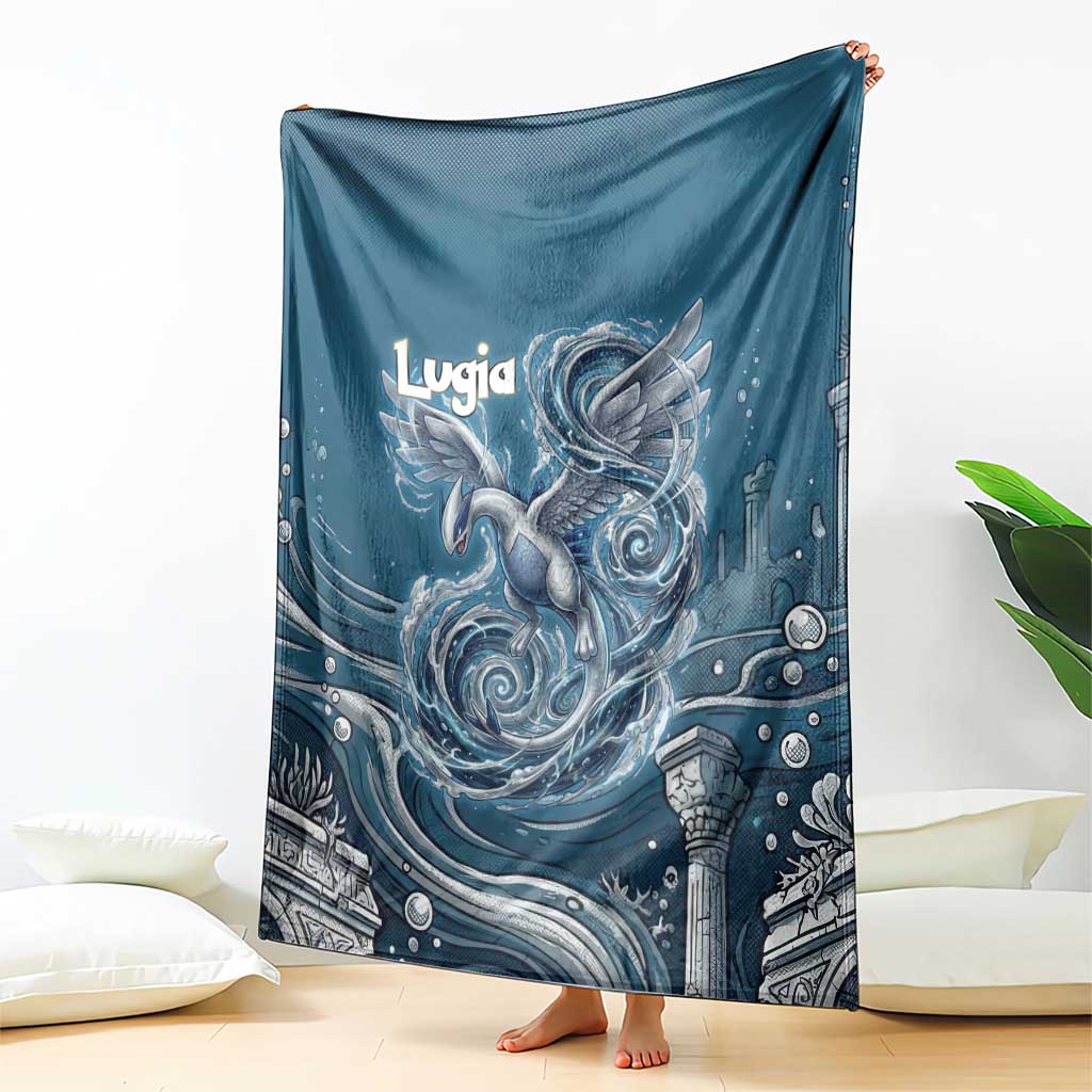 Lugia Legendary Blanket Lugia in the Lost Underwater Temple