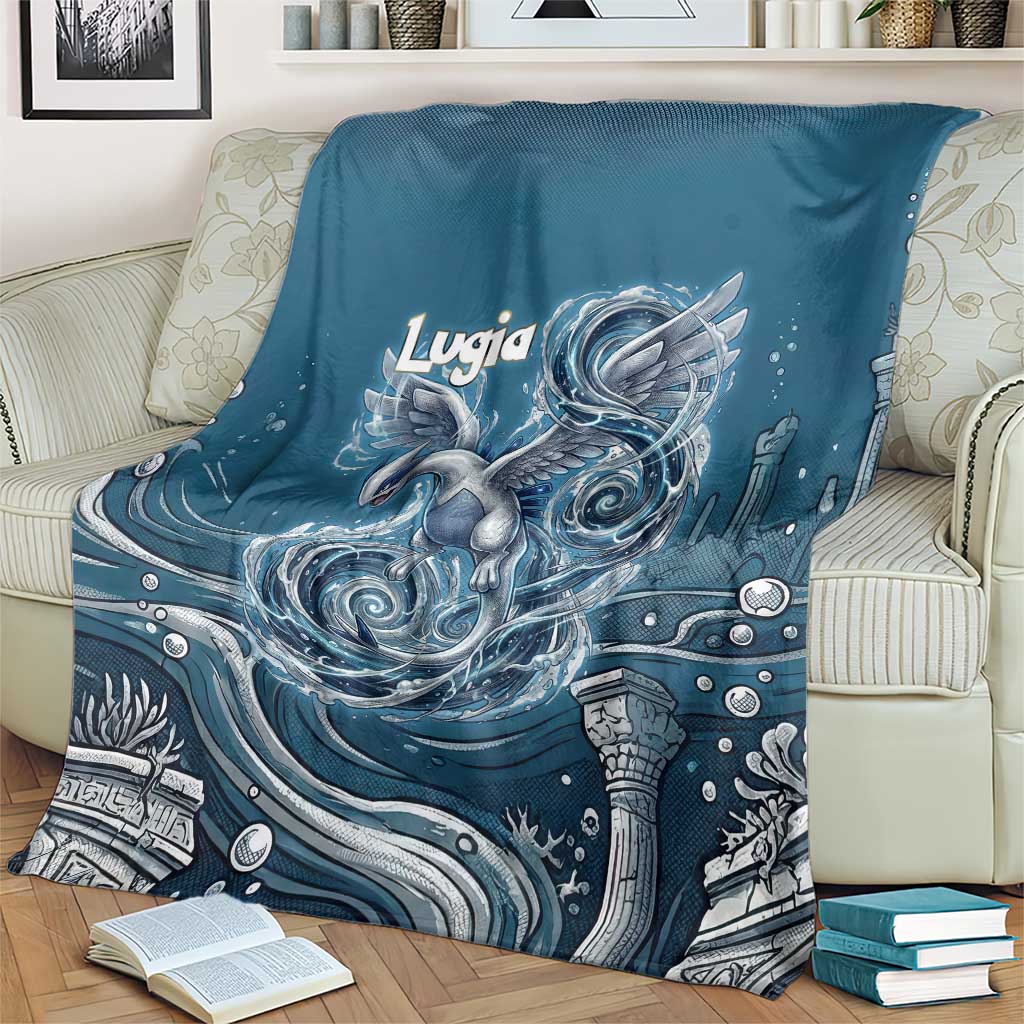Lugia Legendary Blanket Lugia in the Lost Underwater Temple