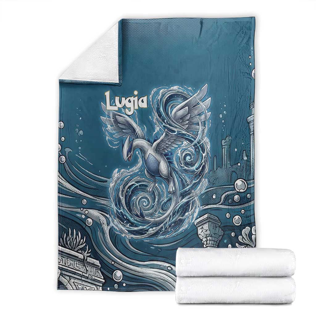 Lugia Legendary Blanket Lugia in the Lost Underwater Temple