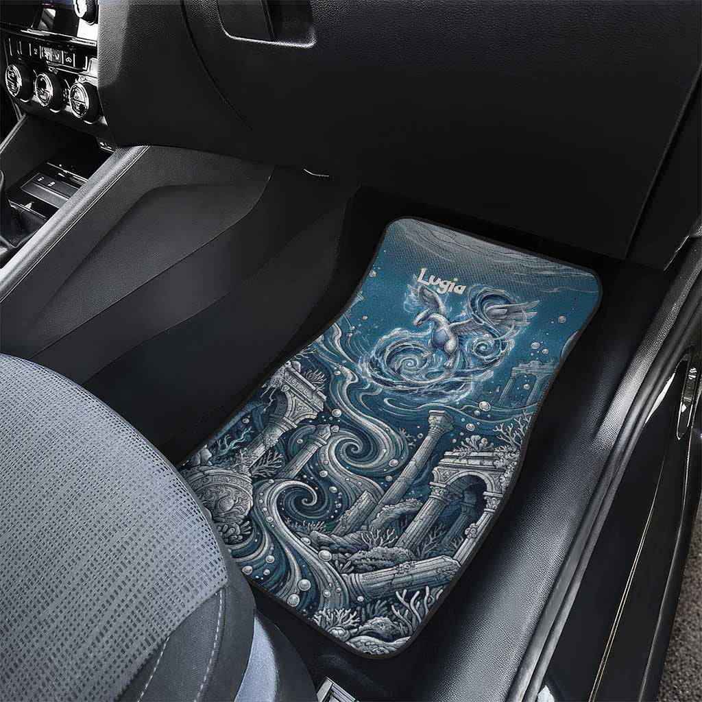 Lugia Legendary Car Mats Lugia in the Lost Underwater Temple