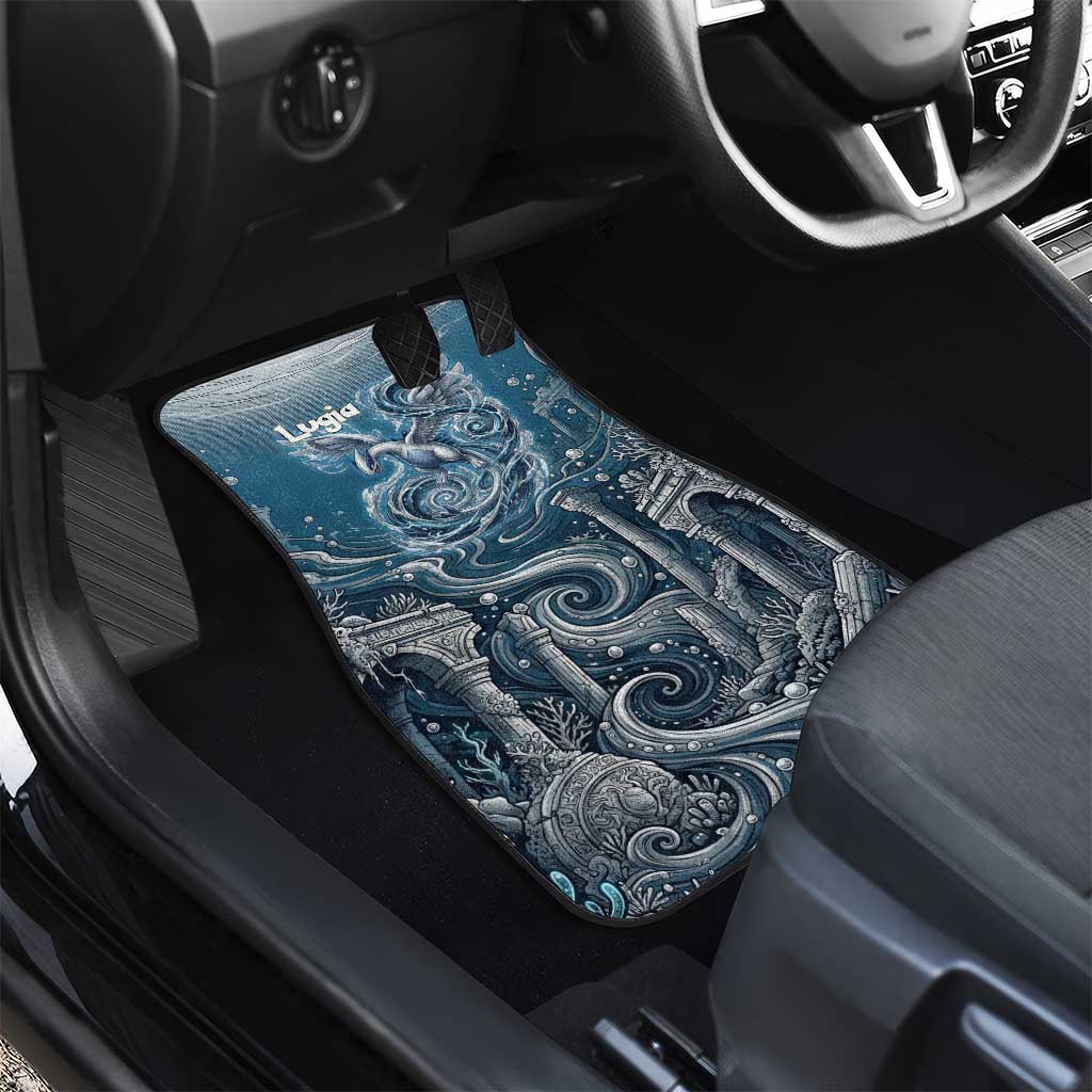 Lugia Legendary Car Mats Lugia in the Lost Underwater Temple