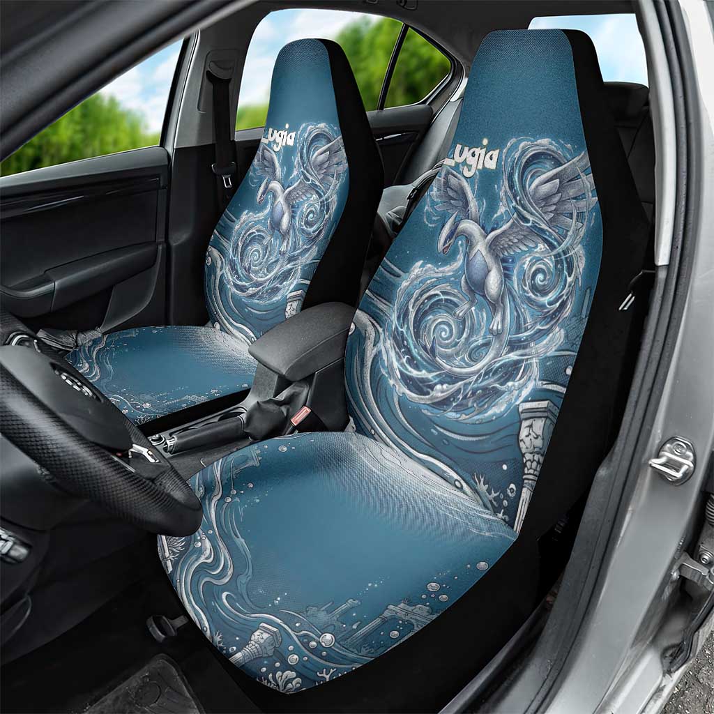 Lugia Legendary Car Seat Cover Lugia in the Lost Underwater Temple
