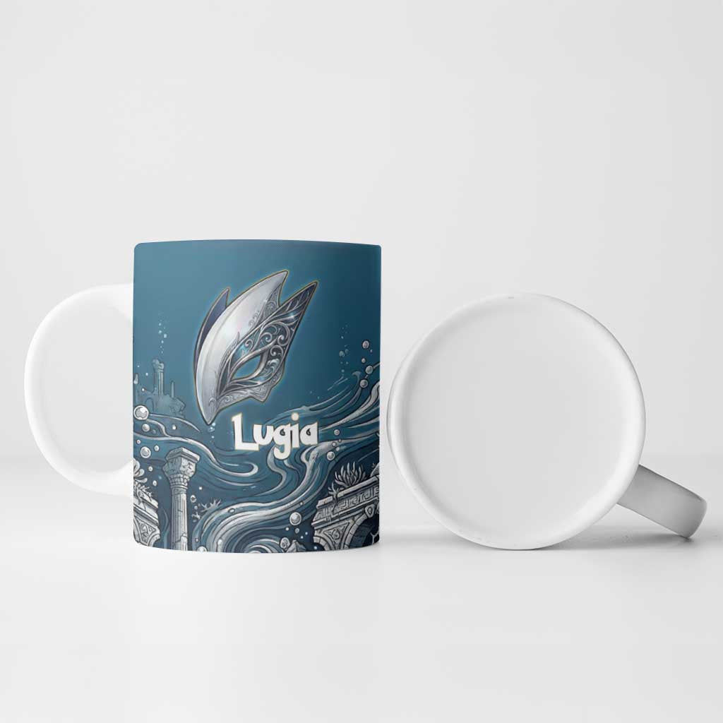 Lugia Legendary Ceramic Mug Lugia in the Lost Underwater Temple