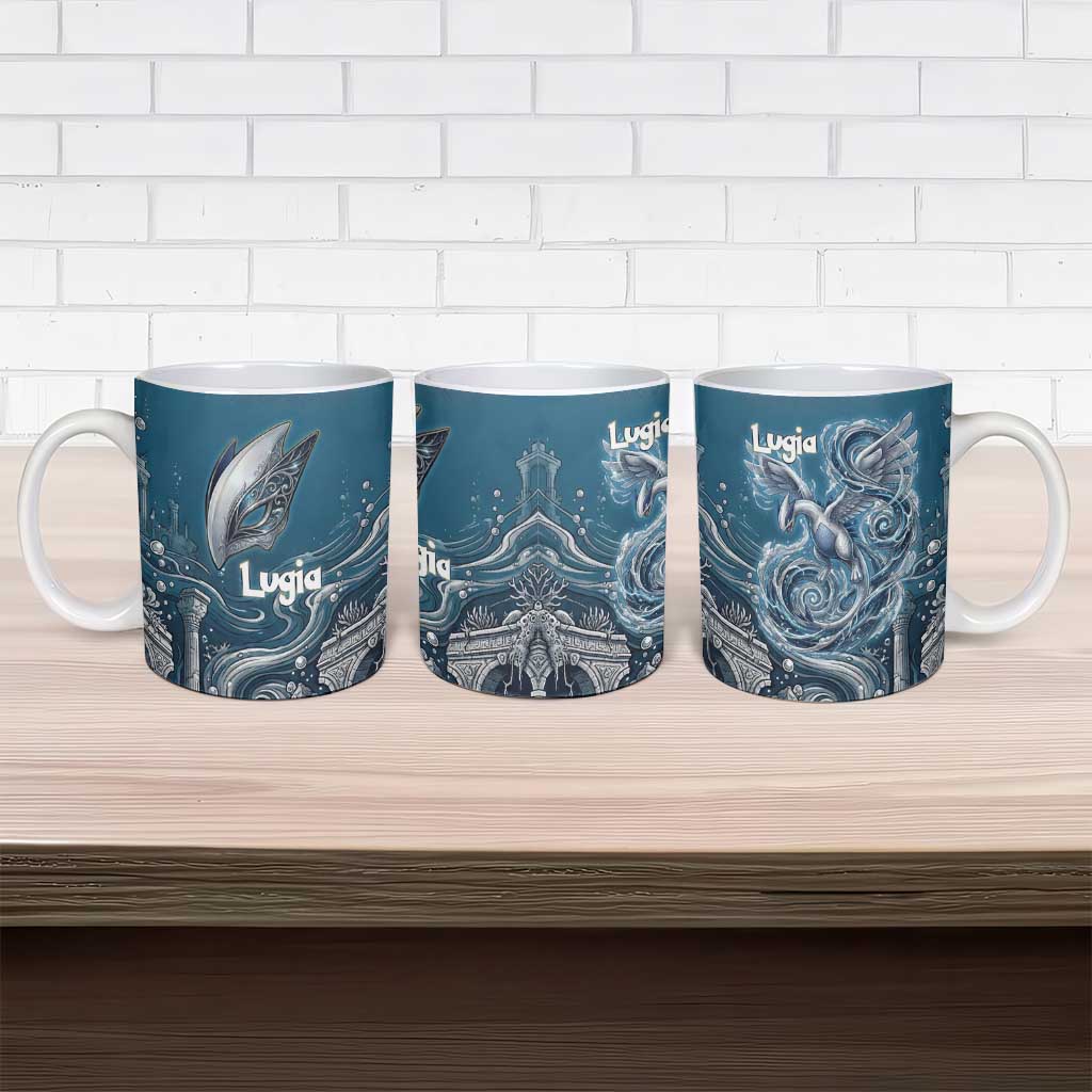 Lugia Legendary Ceramic Mug Lugia in the Lost Underwater Temple