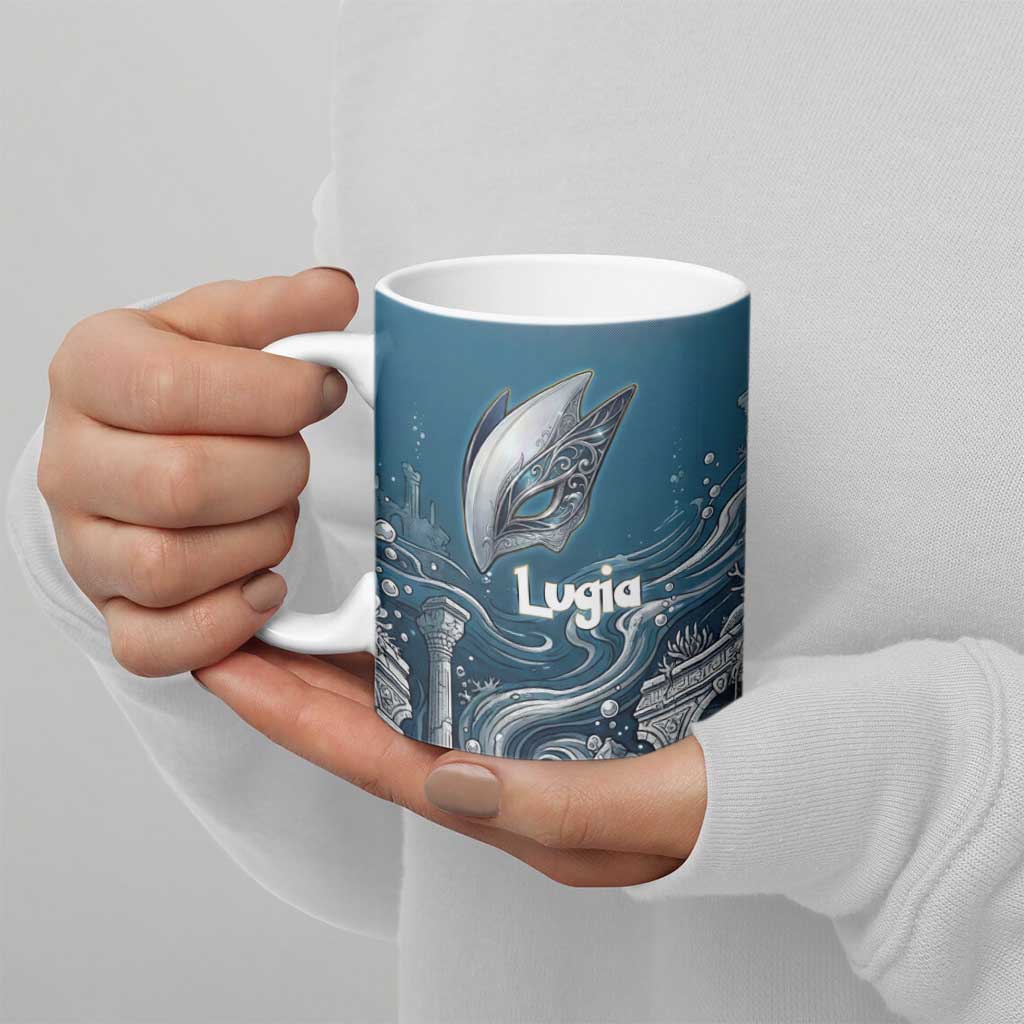 Lugia Legendary Ceramic Mug Lugia in the Lost Underwater Temple