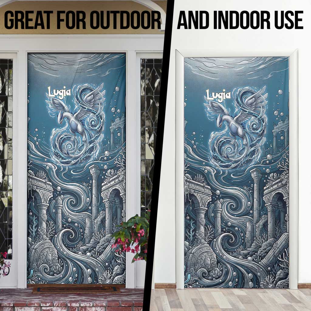 Lugia Legendary Door Cover Lugia in the Lost Underwater Temple