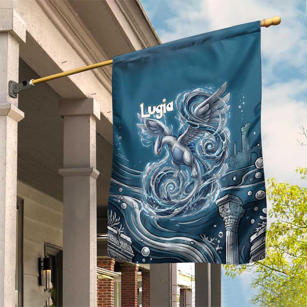 Lugia Legendary Garden Flag Lugia in the Lost Underwater Temple