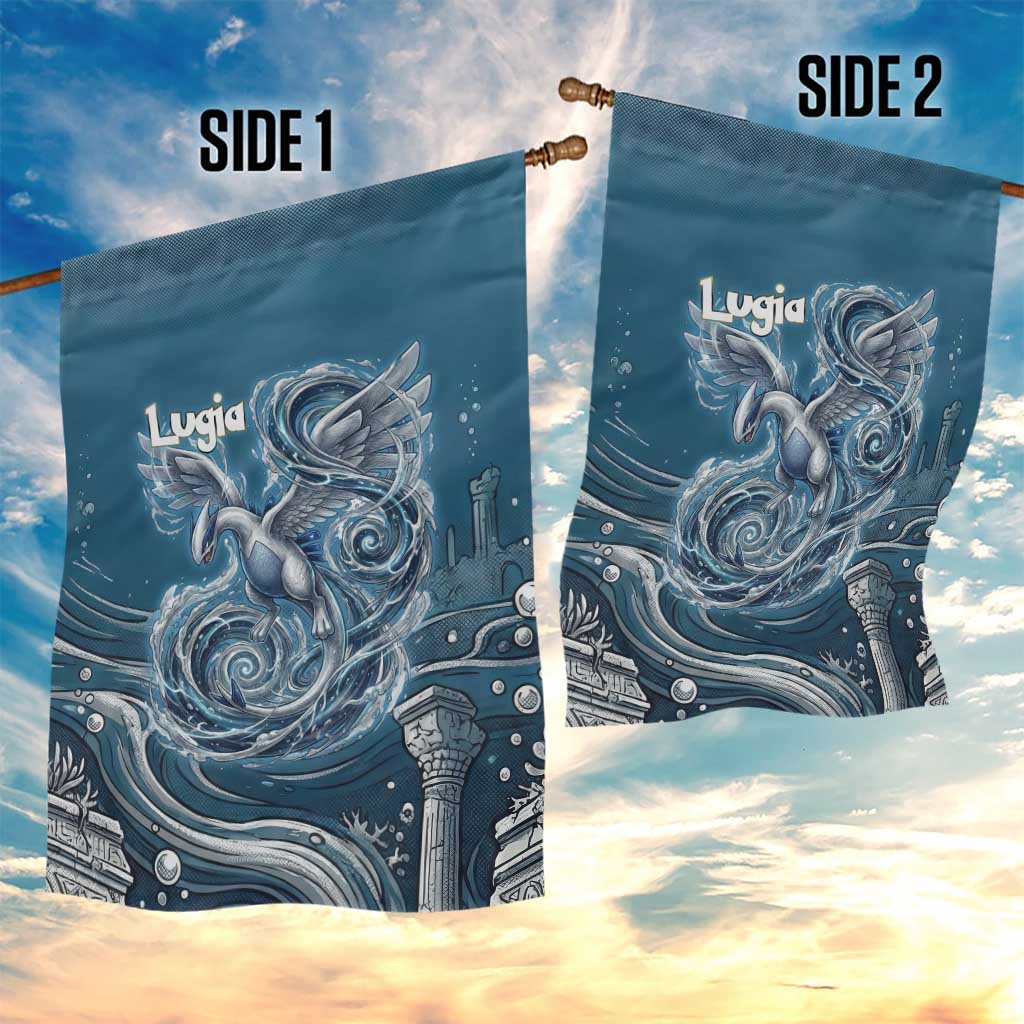 Lugia Legendary Garden Flag Lugia in the Lost Underwater Temple