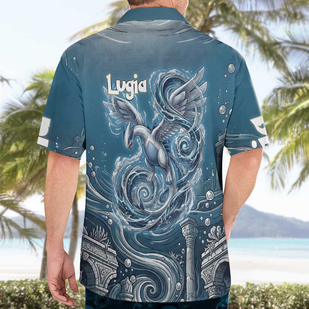 Lugia Legendary Hawaiian Shirt Lugia in the Lost Underwater Temple