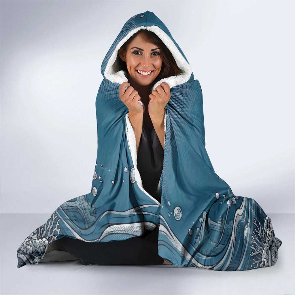 Lugia Legendary Hooded Blanket Lugia in the Lost Underwater Temple