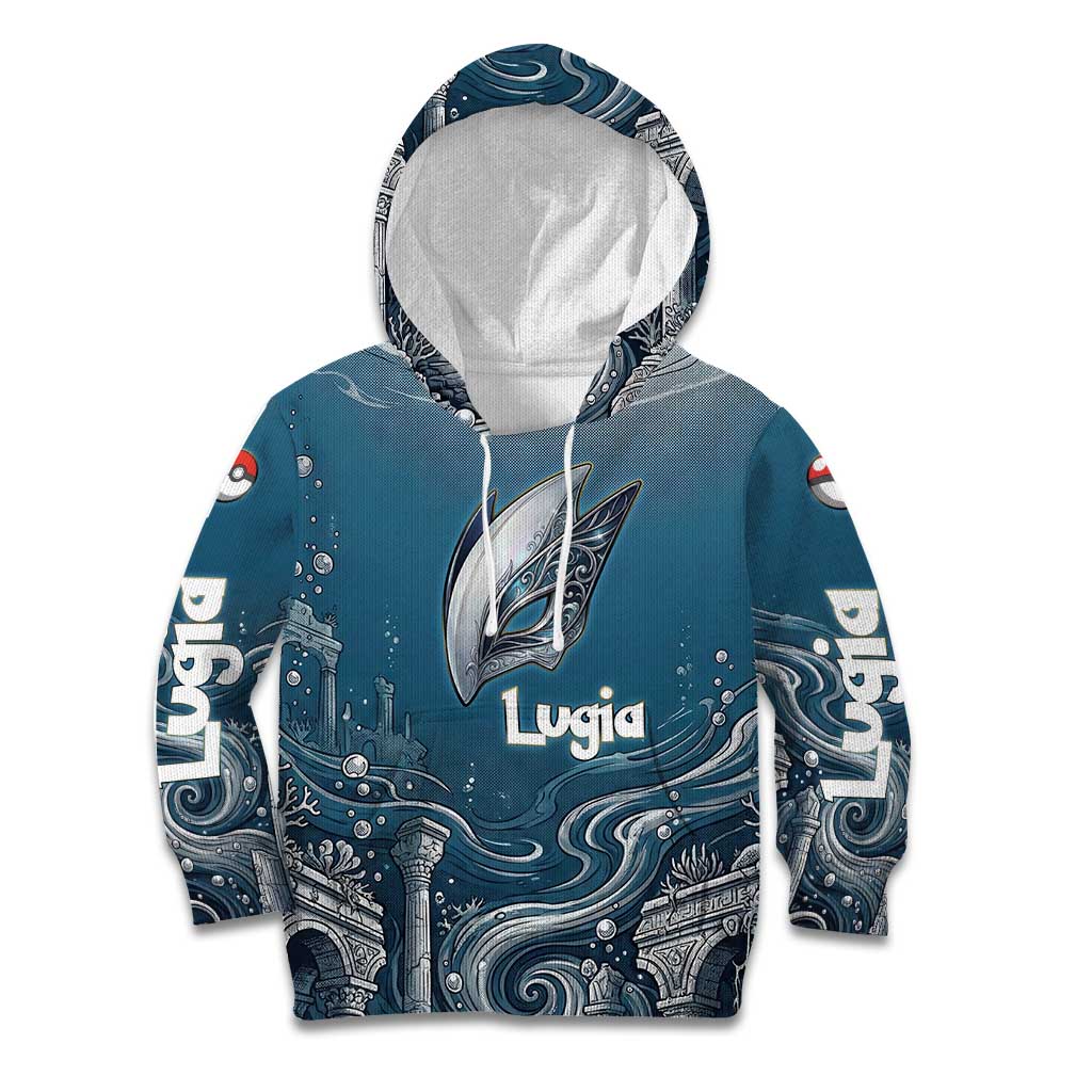 Lugia Legendary Kid Hoodie Lugia in the Lost Underwater Temple