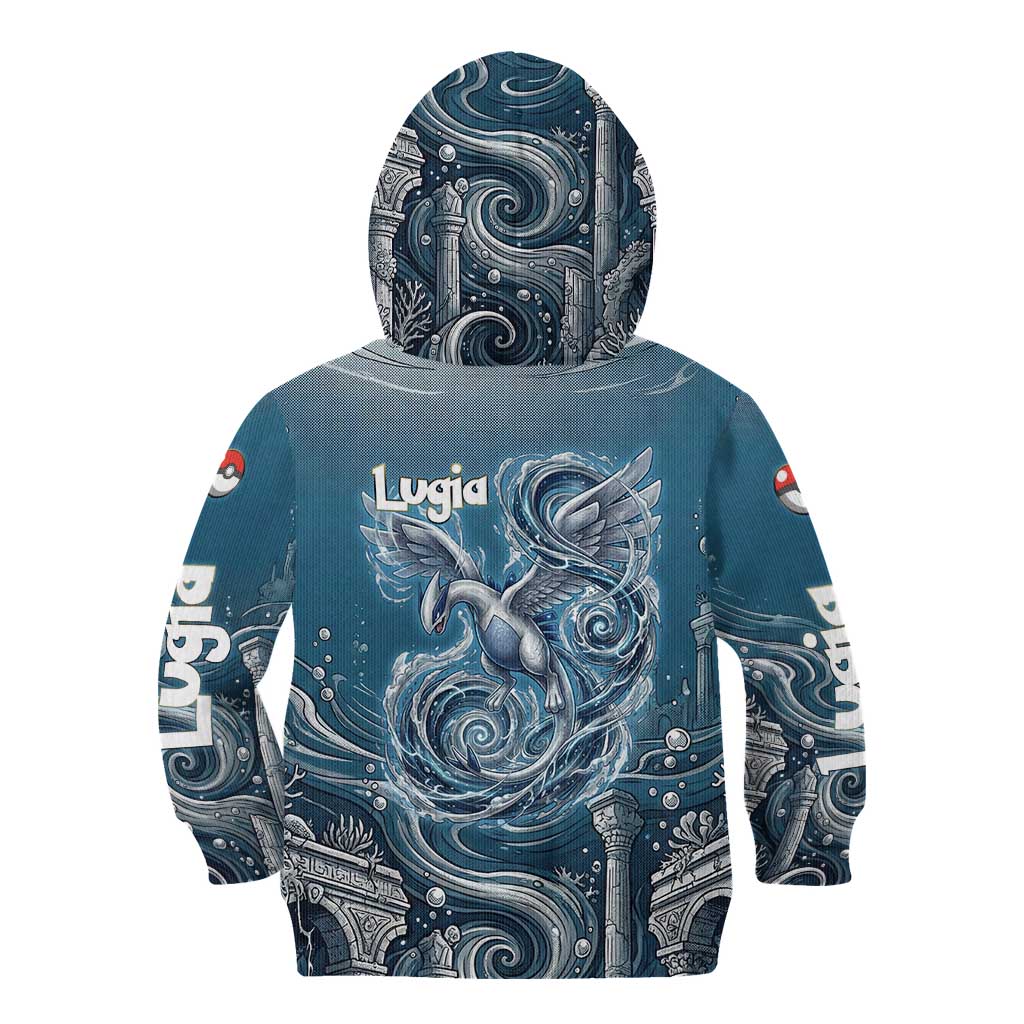 Lugia Legendary Kid Hoodie Lugia in the Lost Underwater Temple