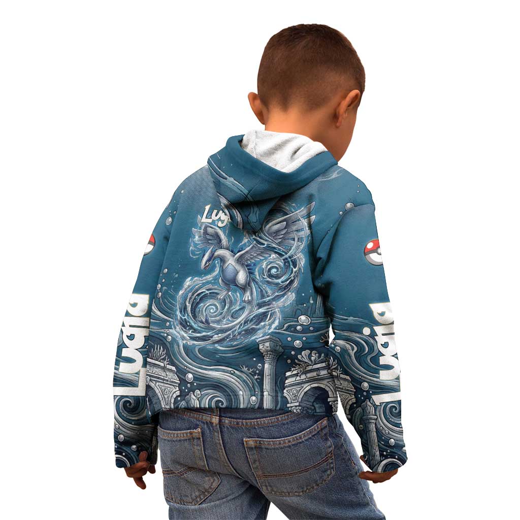 Lugia Legendary Kid Hoodie Lugia in the Lost Underwater Temple
