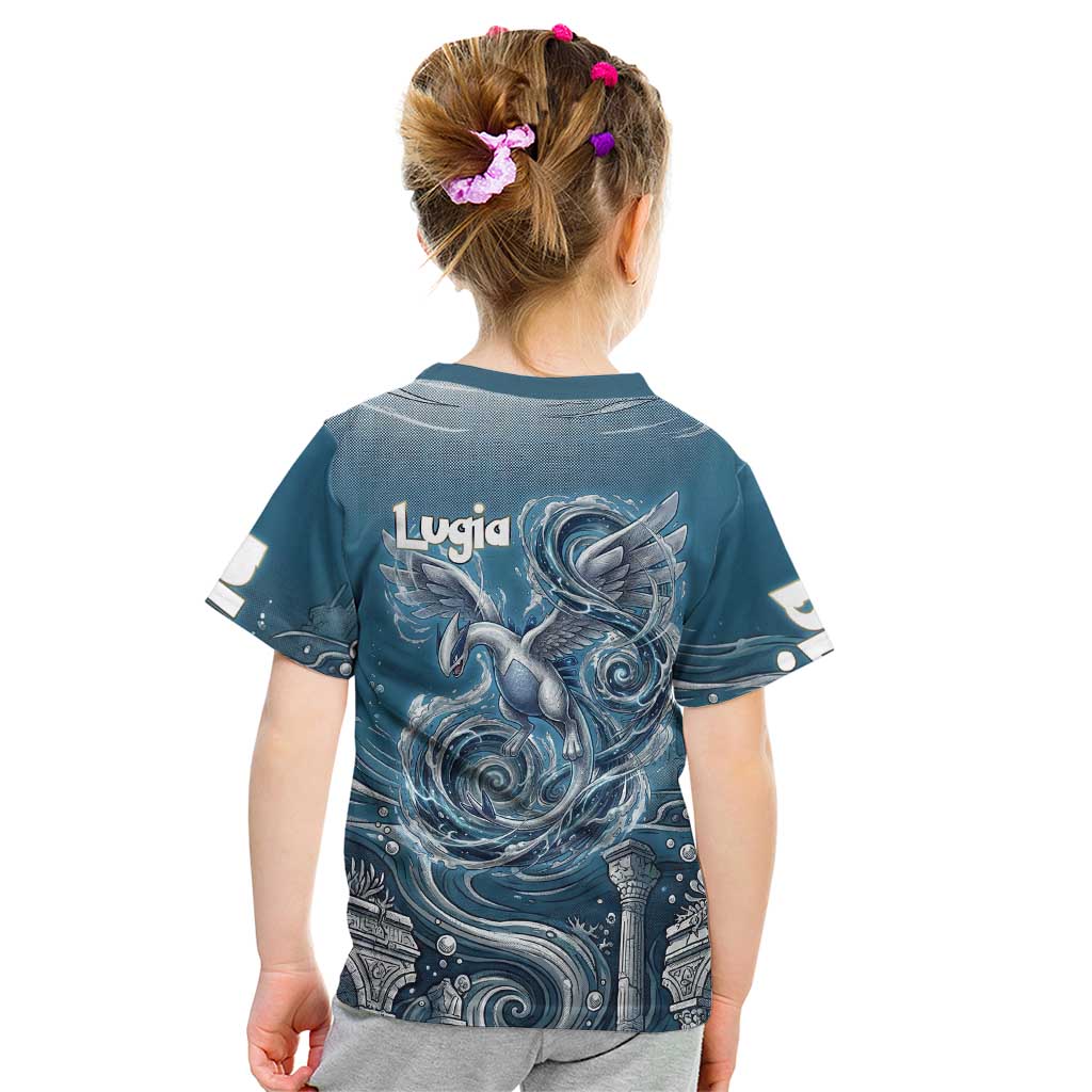 Lugia Legendary Kid T Shirt Lugia in the Lost Underwater Temple