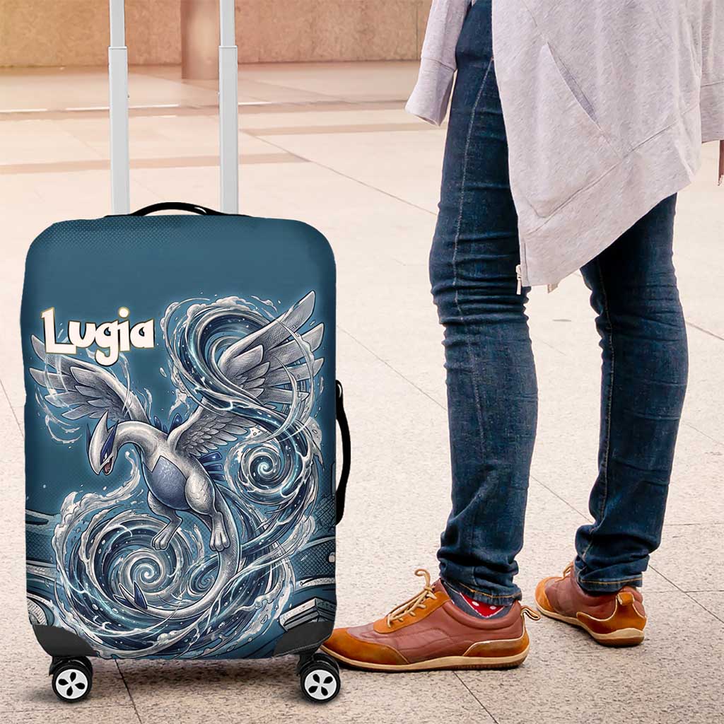 Lugia Legendary Luggage Cover Lugia in the Lost Underwater Temple