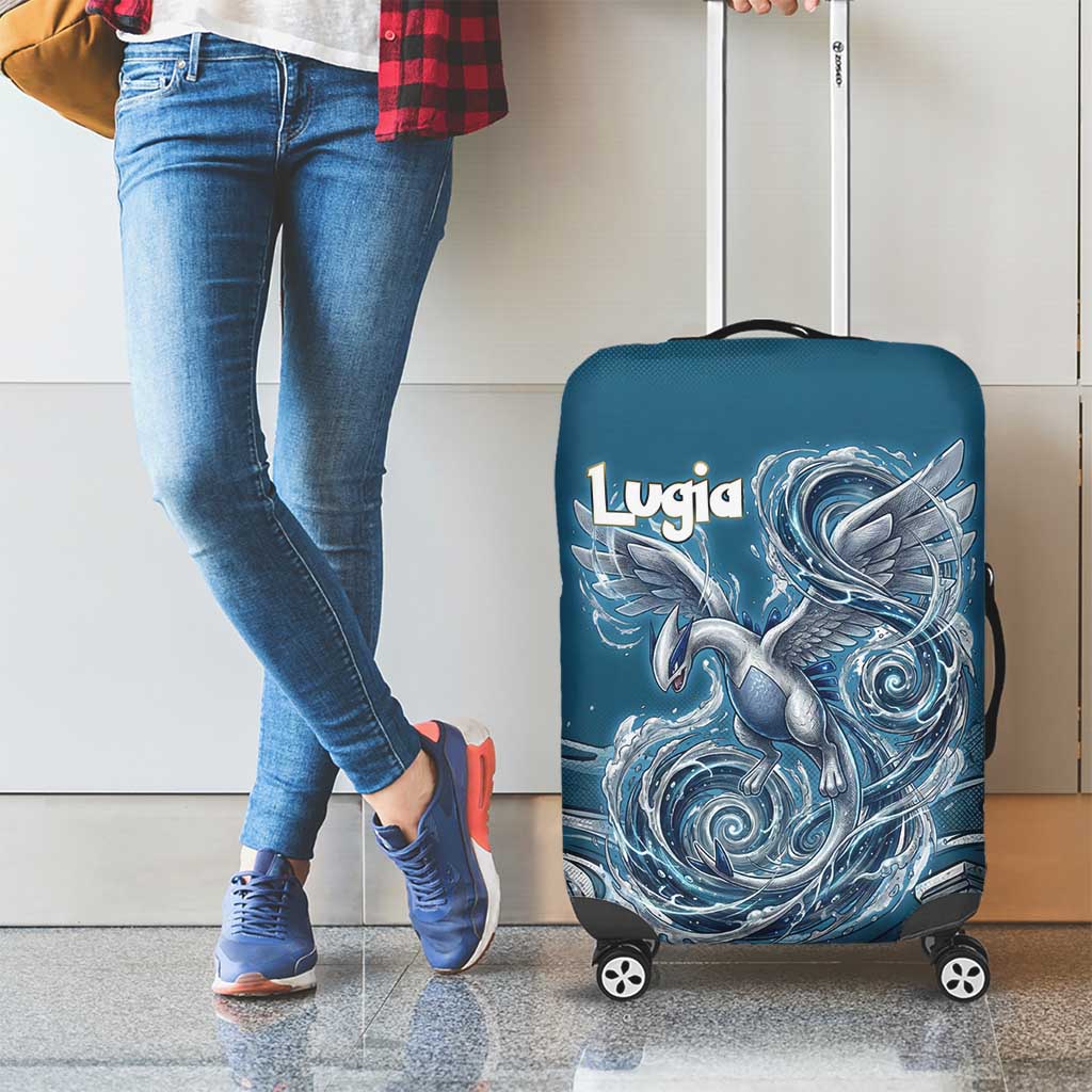 Lugia Legendary Luggage Cover Lugia in the Lost Underwater Temple