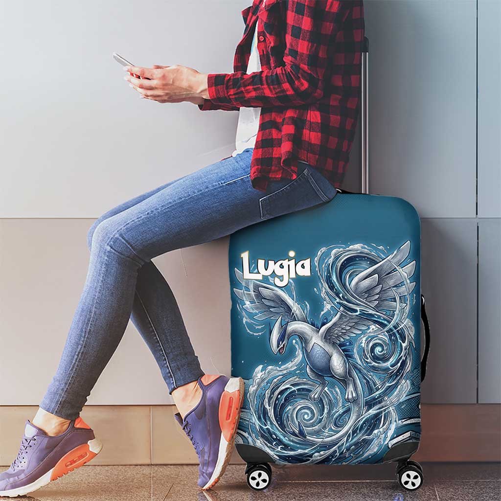 Lugia Legendary Luggage Cover Lugia in the Lost Underwater Temple