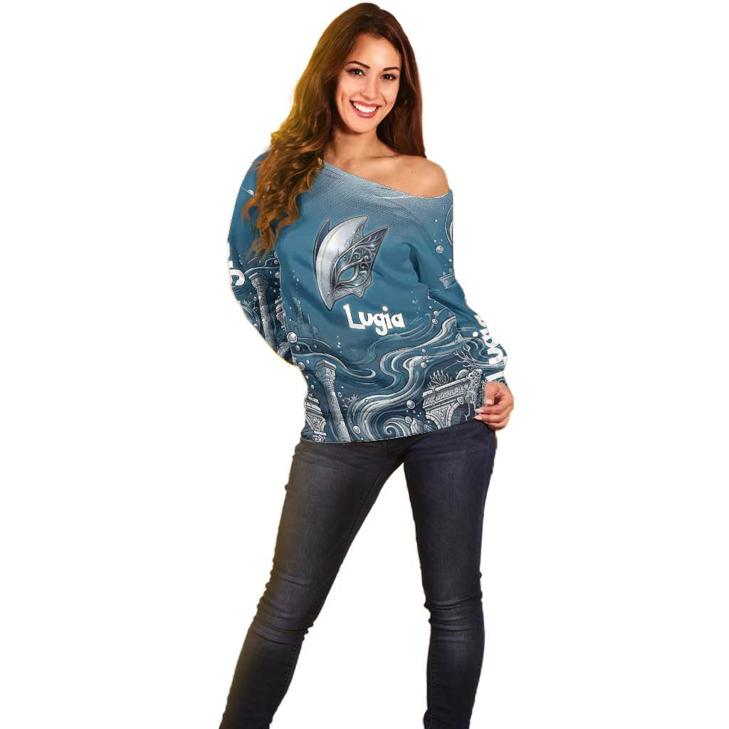 Lugia Legendary Off Shoulder Sweater Lugia in the Lost Underwater Temple