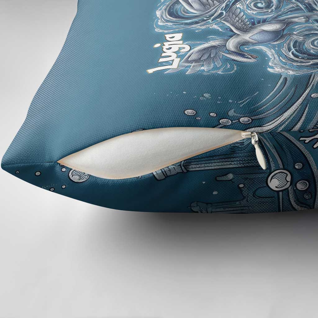 Lugia Legendary Pillow Cover Lugia in the Lost Underwater Temple