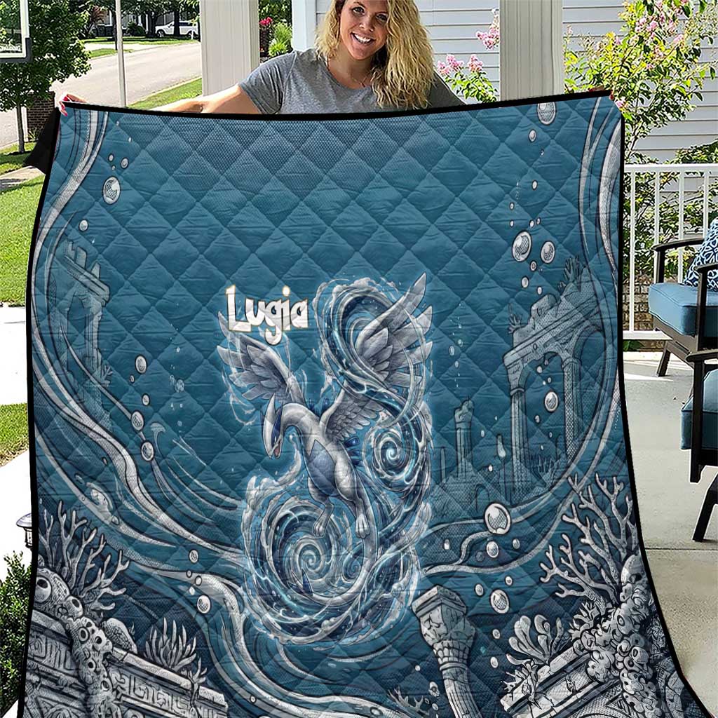 Lugia Legendary Quilt Lugia in the Lost Underwater Temple