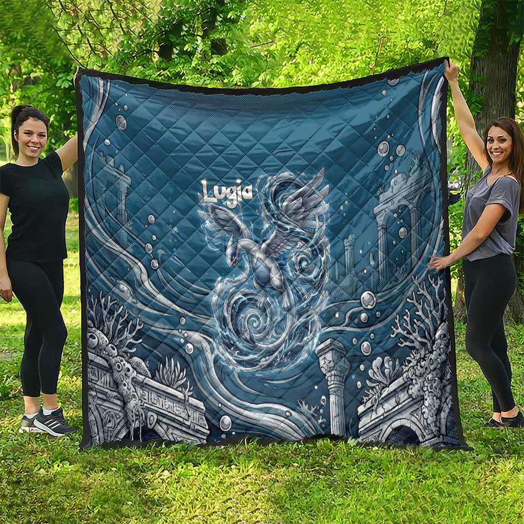 Lugia Legendary Quilt Lugia in the Lost Underwater Temple