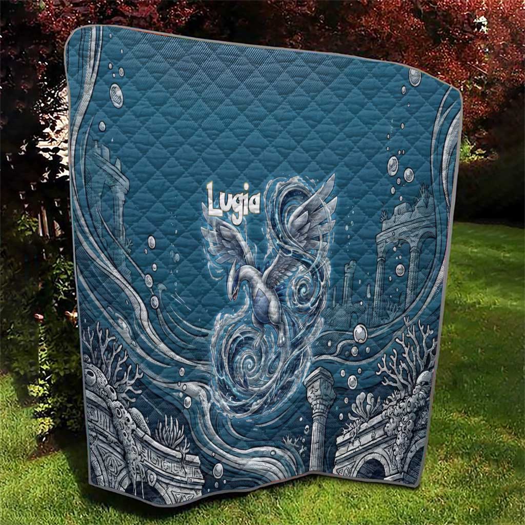 Lugia Legendary Quilt Lugia in the Lost Underwater Temple