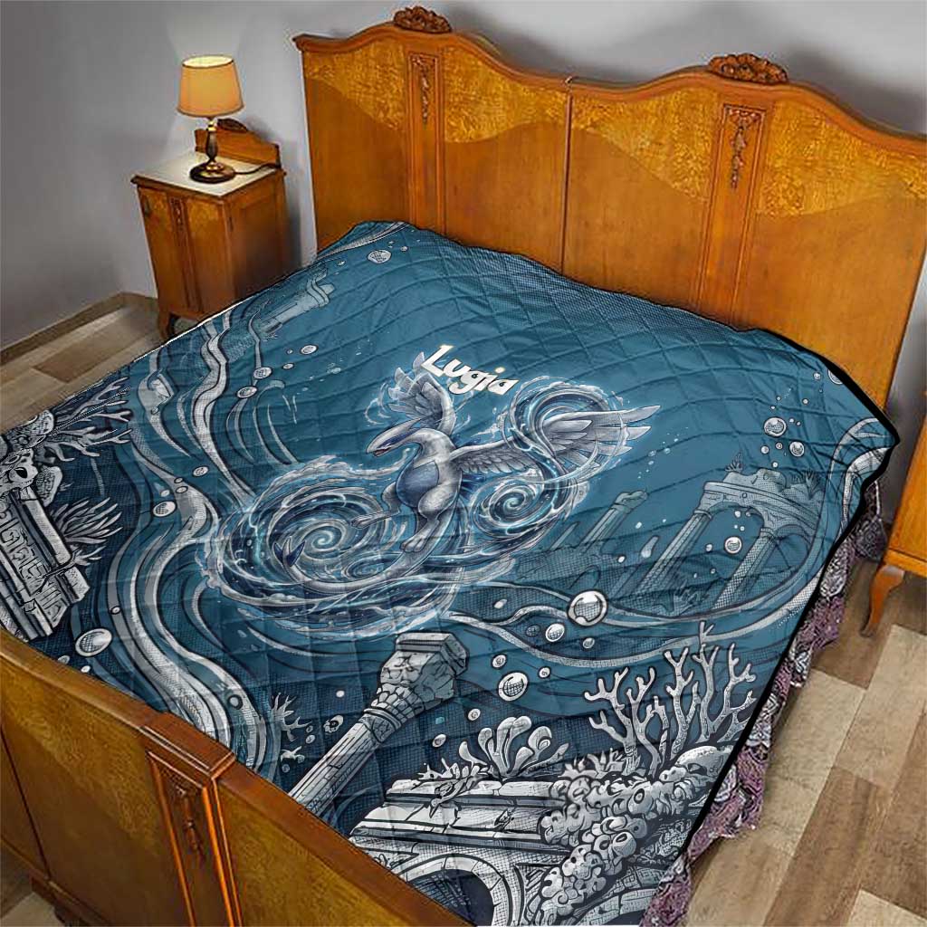 Lugia Legendary Quilt Lugia in the Lost Underwater Temple