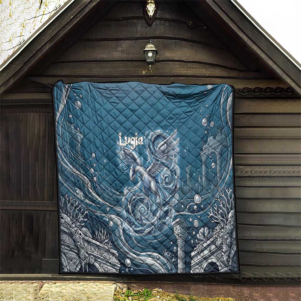 Lugia Legendary Quilt Lugia in the Lost Underwater Temple