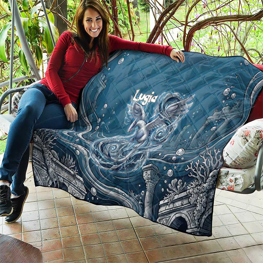 Lugia Legendary Quilt Lugia in the Lost Underwater Temple