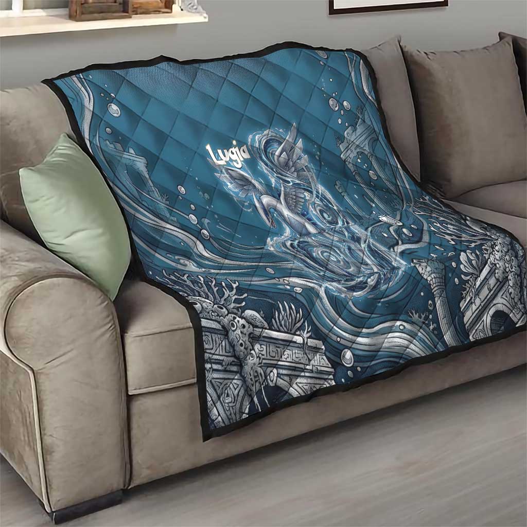 Lugia Legendary Quilt Lugia in the Lost Underwater Temple