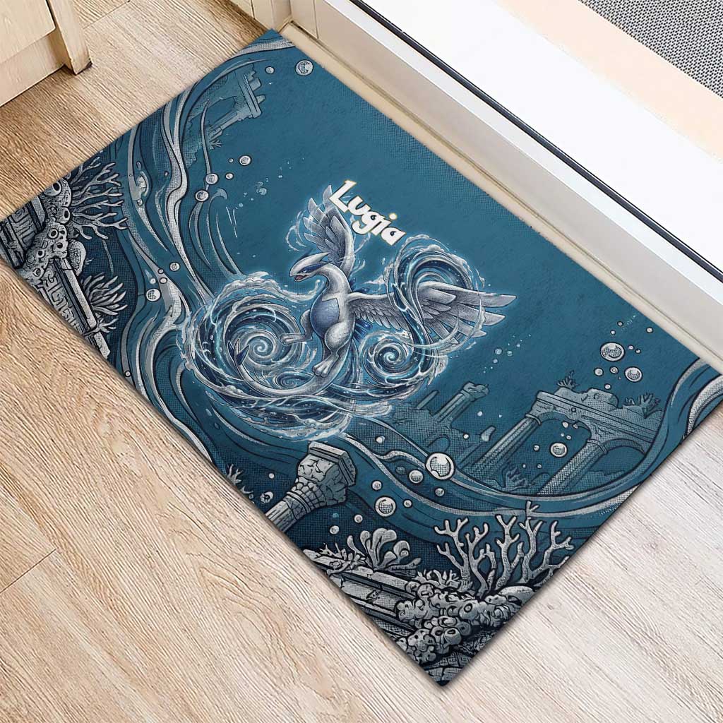 Lugia Legendary Rubber Doormat Lugia in the Lost Underwater Temple