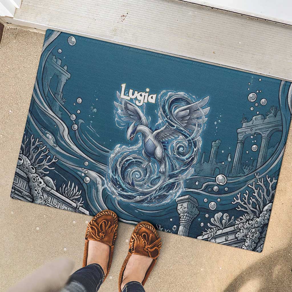 Lugia Legendary Rubber Doormat Lugia in the Lost Underwater Temple