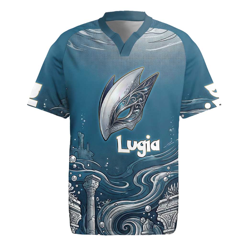 Lugia Legendary Rugby Jersey Lugia in the Lost Underwater Temple