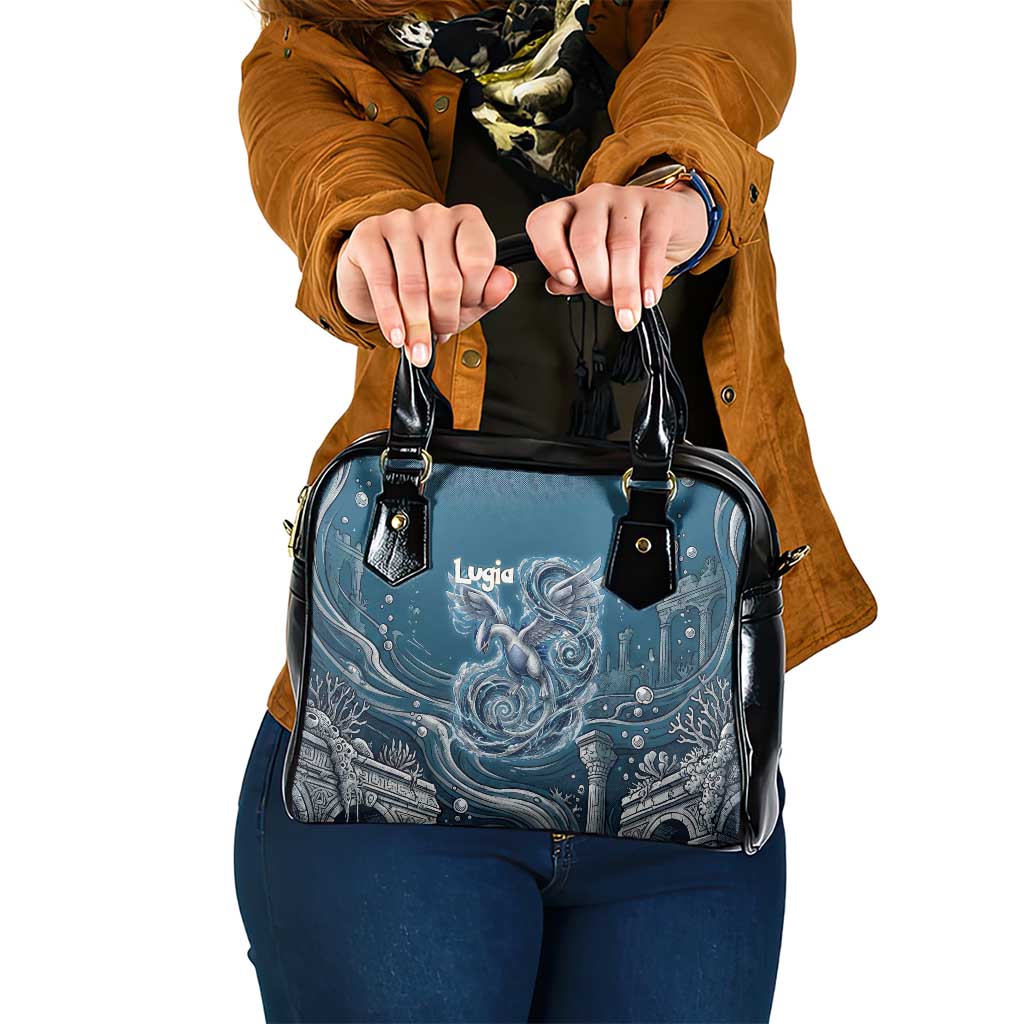 Lugia Legendary Shoulder Handbag Lugia in the Lost Underwater Temple