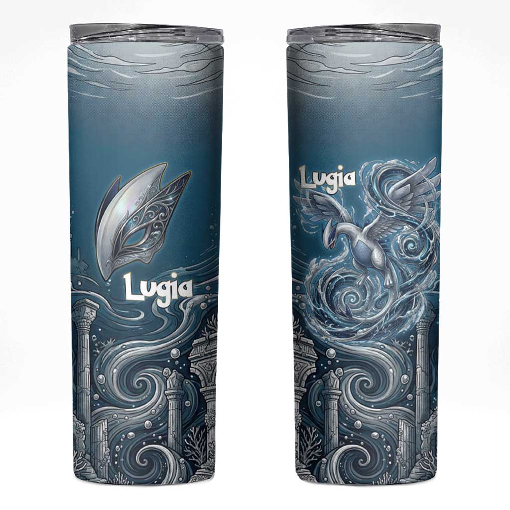 Lugia Legendary Skinny Tumbler Lugia in the Lost Underwater Temple