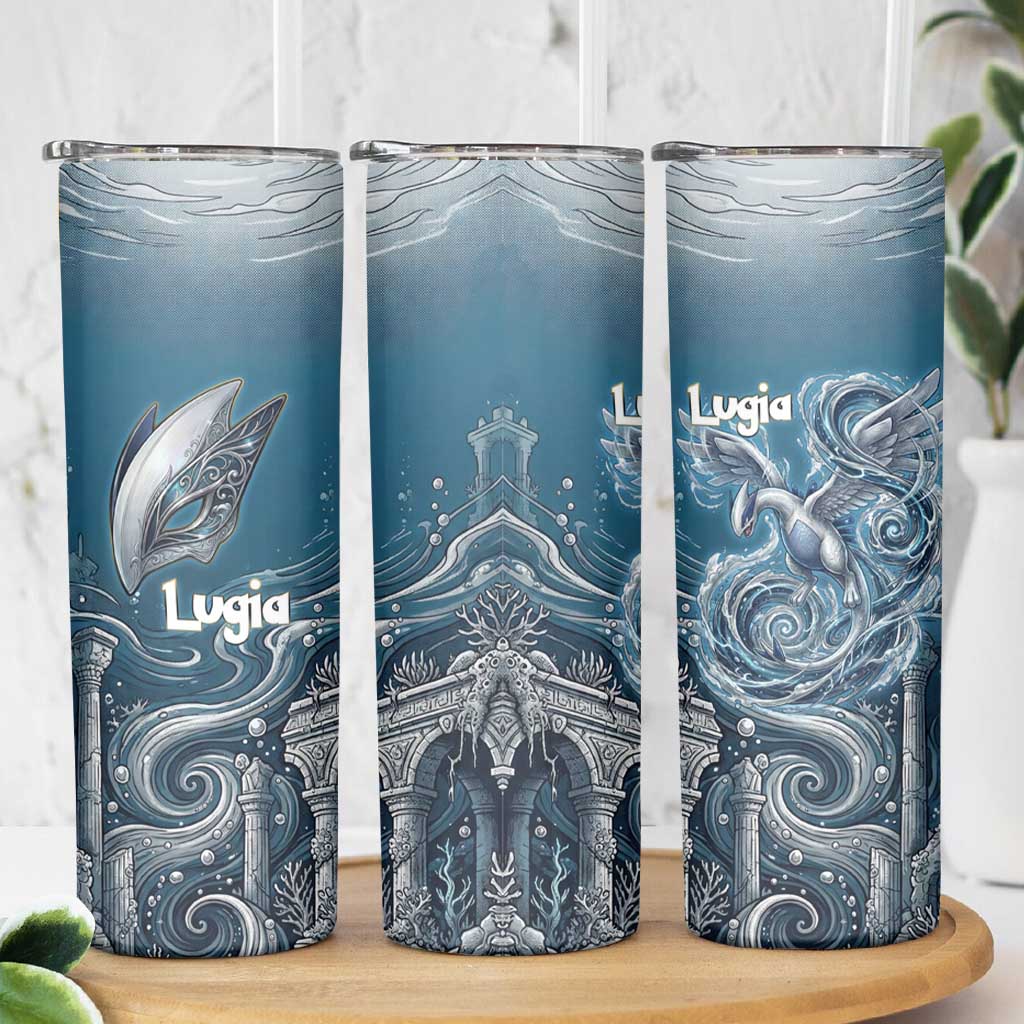 Lugia Legendary Skinny Tumbler Lugia in the Lost Underwater Temple