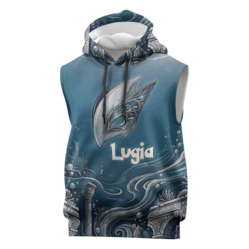 Lugia Legendary Sleeveless Hoodie Lugia in the Lost Underwater Temple