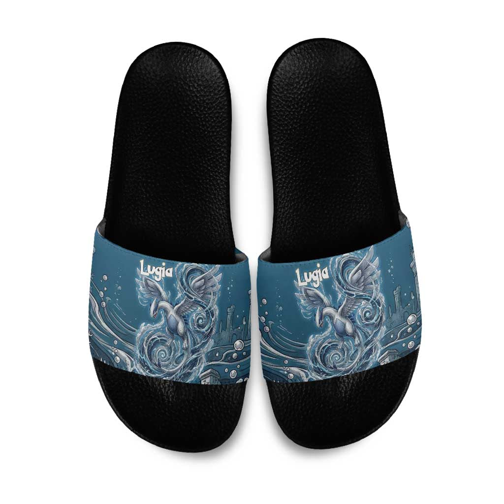 Lugia Legendary Slide Sandals Lugia in the Lost Underwater Temple