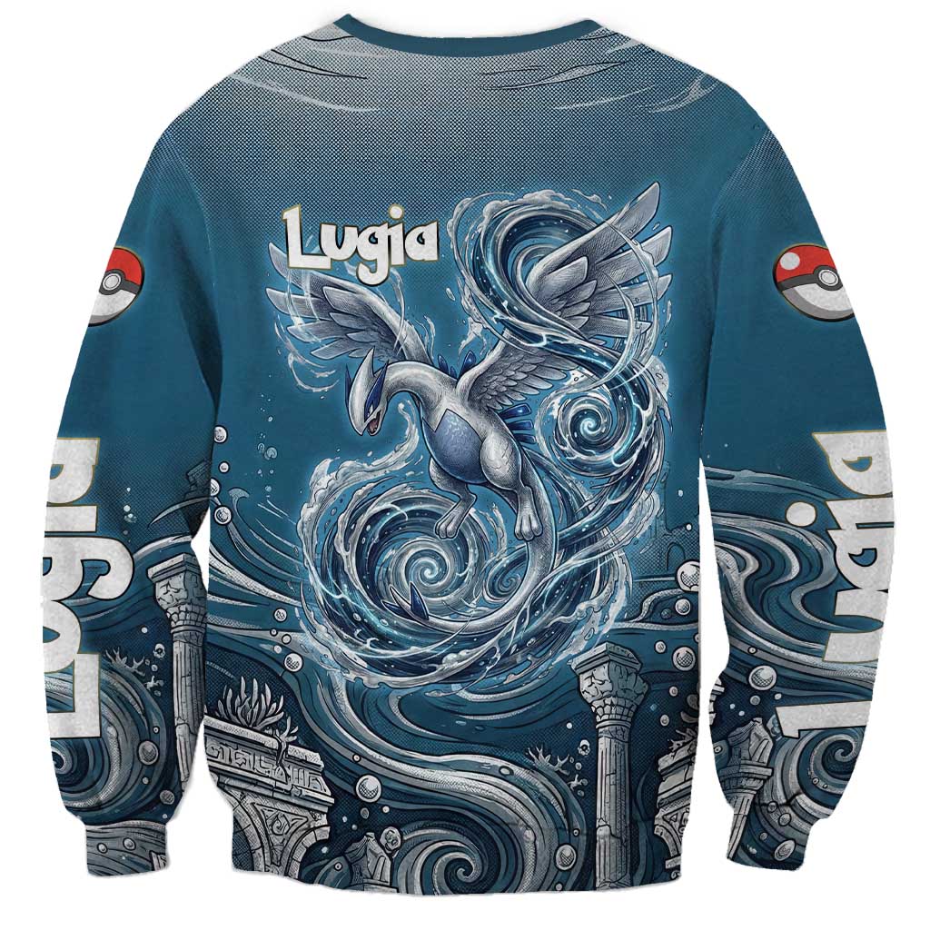 Lugia Legendary Sweatshirt Lugia in the Lost Underwater Temple