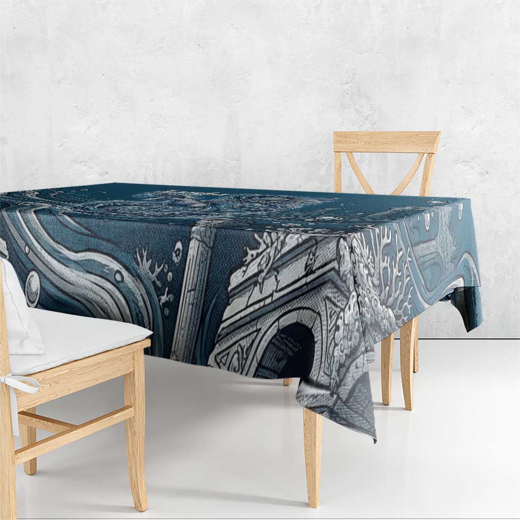 Lugia Legendary Tablecloth Lugia in the Lost Underwater Temple
