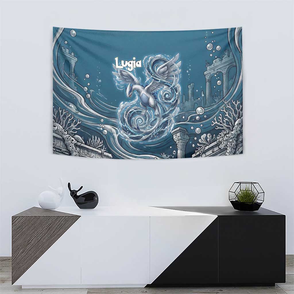 Lugia Legendary Tapestry Lugia in the Lost Underwater Temple