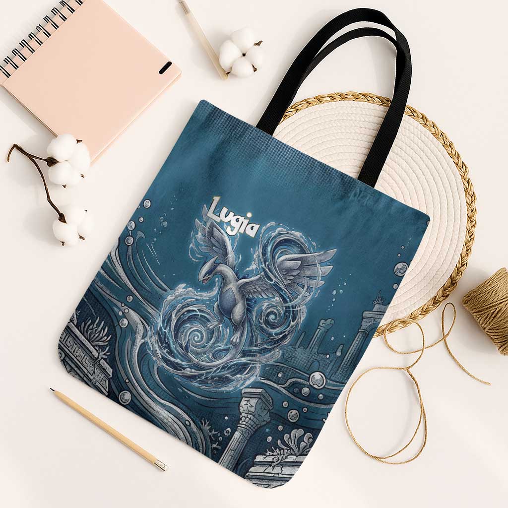 Lugia Legendary Tote Bag Lugia in the Lost Underwater Temple