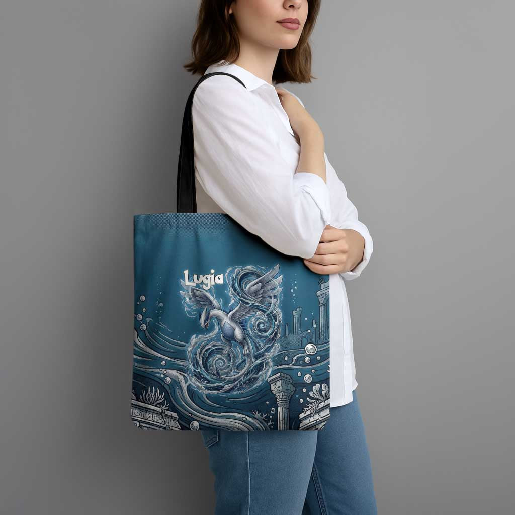 Lugia Legendary Tote Bag Lugia in the Lost Underwater Temple