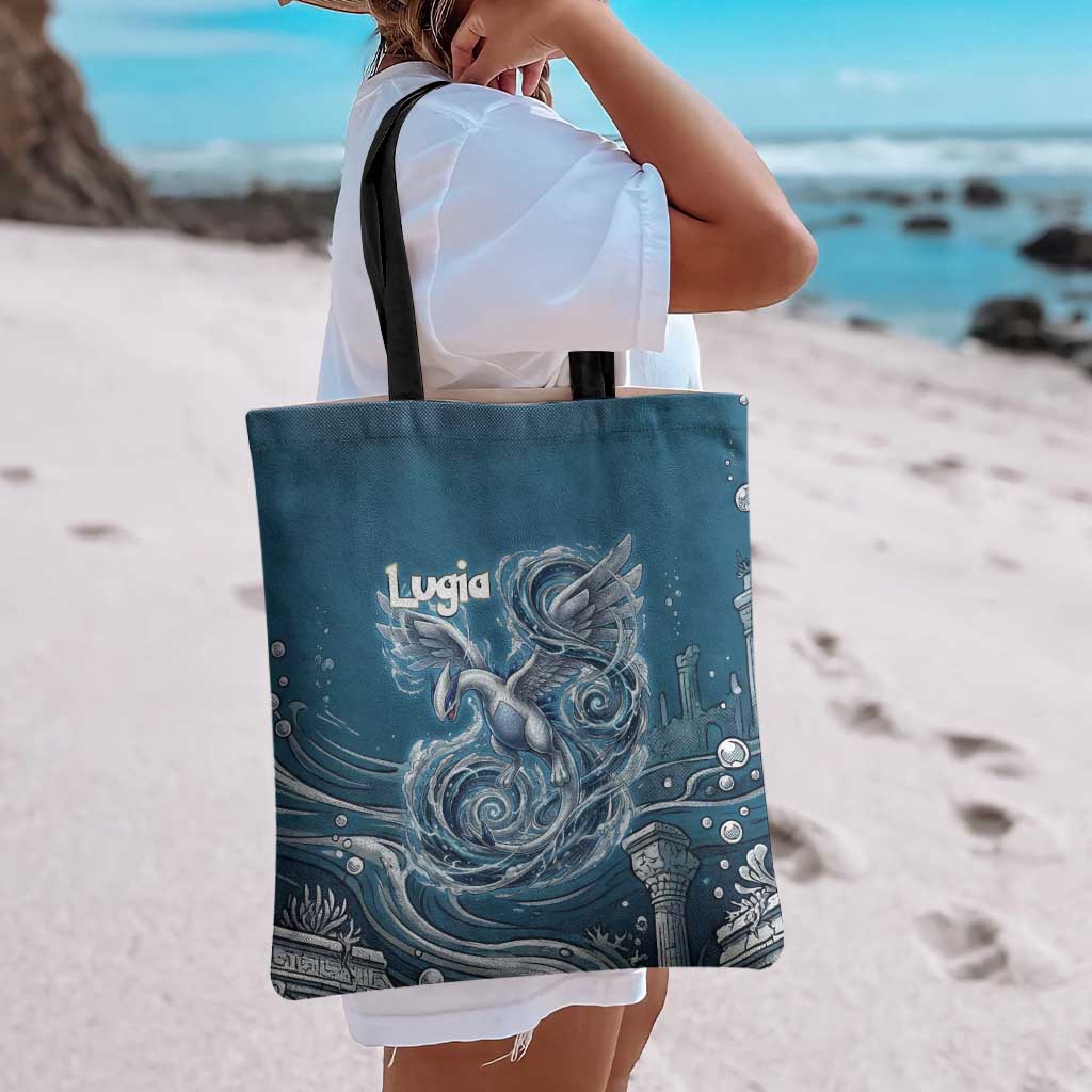 Lugia Legendary Tote Bag Lugia in the Lost Underwater Temple