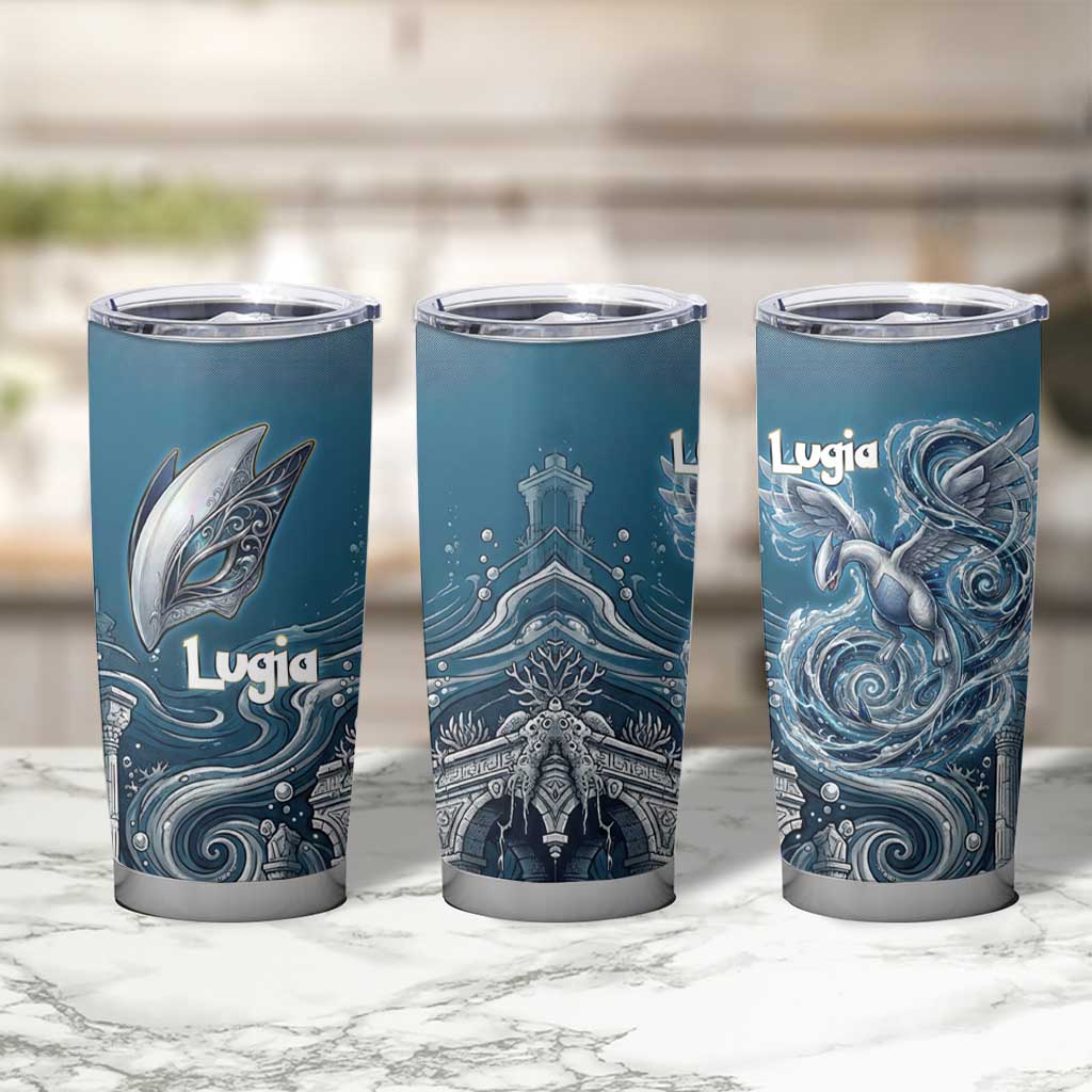 Lugia Legendary Tumbler Cup Lugia in the Lost Underwater Temple