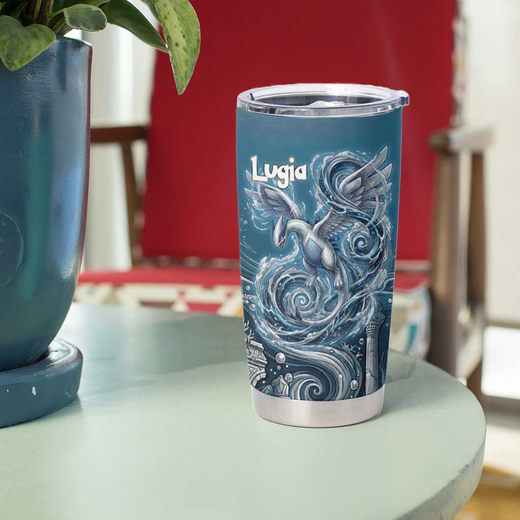 Lugia Legendary Tumbler Cup Lugia in the Lost Underwater Temple