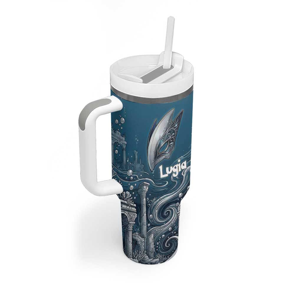 Lugia Legendary Tumbler With Handle Lugia in the Lost Underwater Temple